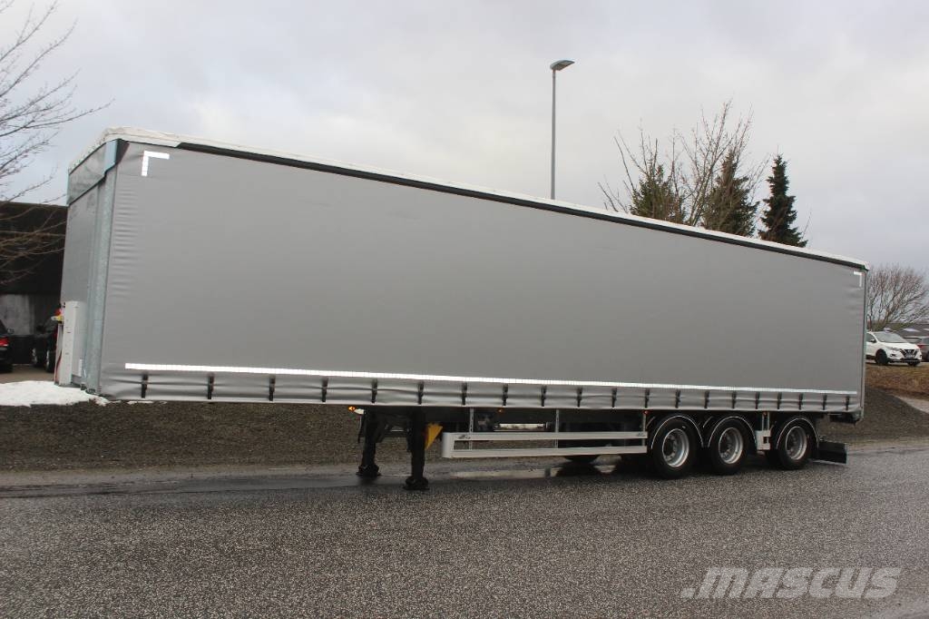 AMT CI300 3 akslet city-gardintrailer Curtain sider semi-trailers