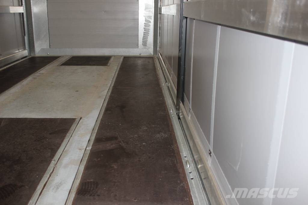 AMT CI300 3 akslet city-gardintrailer Curtain sider semi-trailers