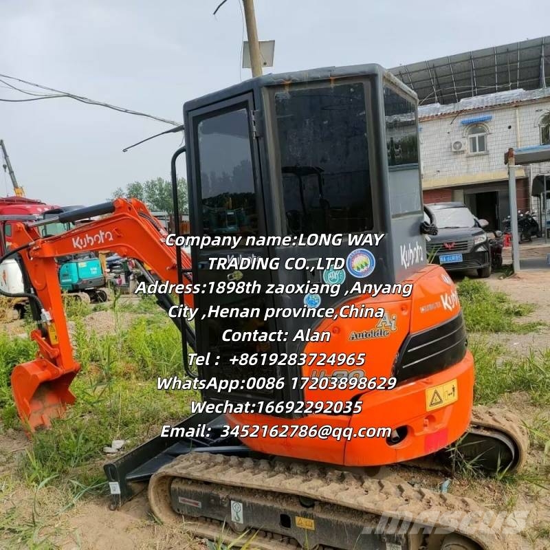 Kubota U 20 Minigravere <7t
