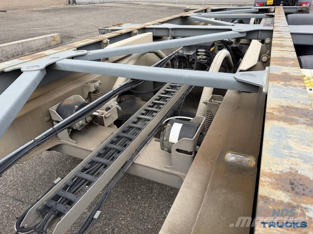 Van Hool A3C002 - multi, JOST Disc نصف مقطورات حاويات