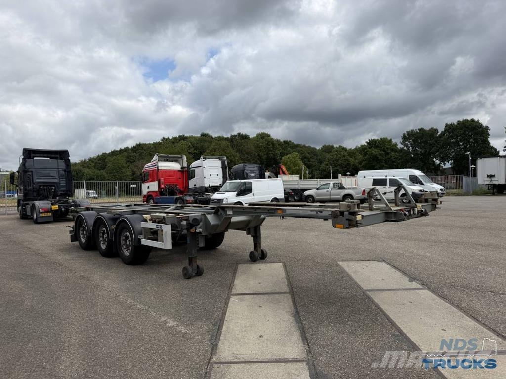 Van Hool A3C002 - multi, JOST Disc نصف مقطورات حاويات