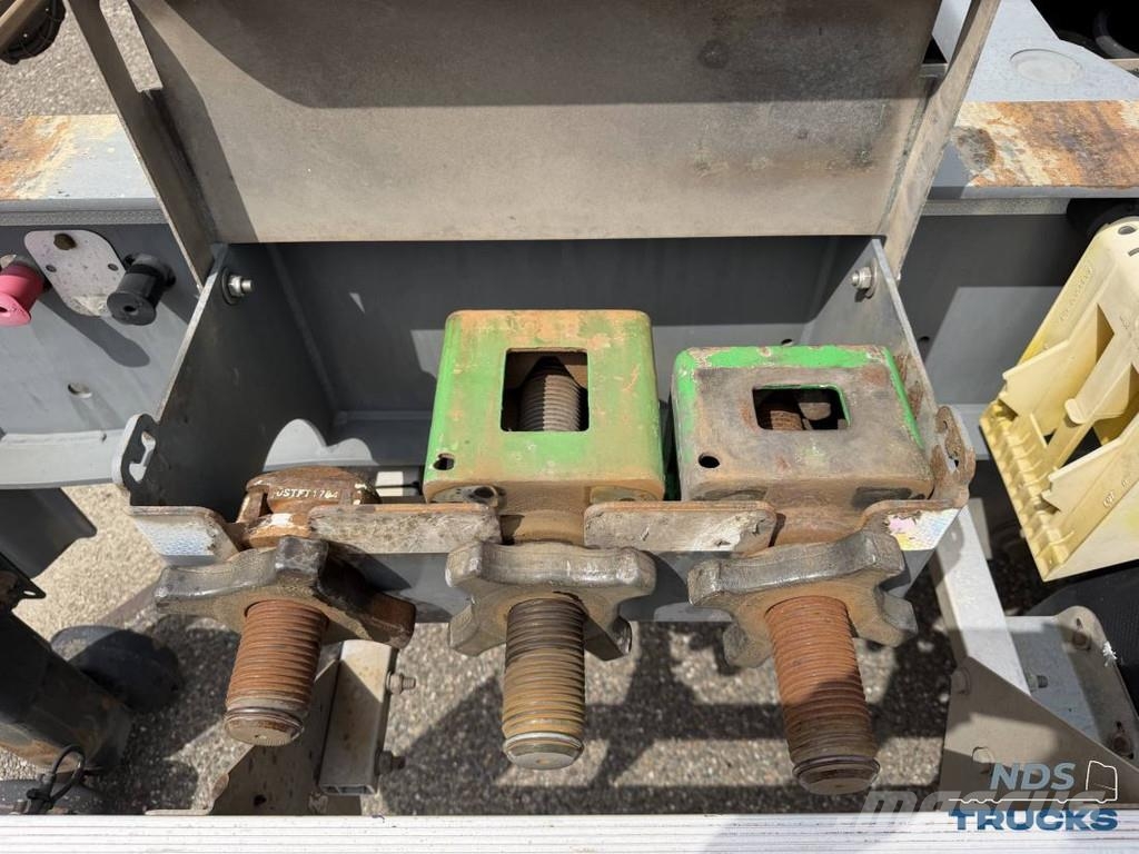 Van Hool A3C002 - multi, JOST Disc نصف مقطورات حاويات