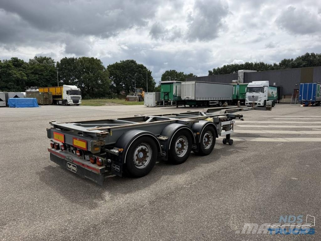 Van Hool A3C002 - multi, JOST Disc نصف مقطورات حاويات