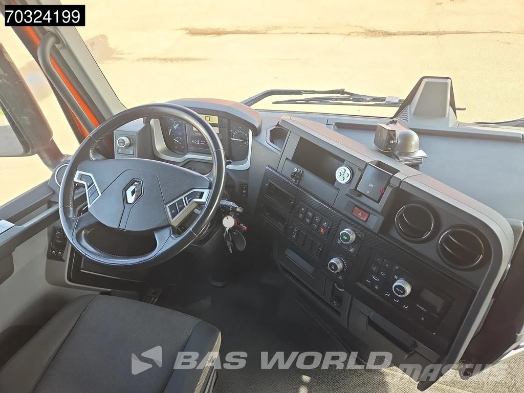 Renault T 480 T 6X2 Retarder Lift Axle Full Air Tailgate A Camiones de caja de lona