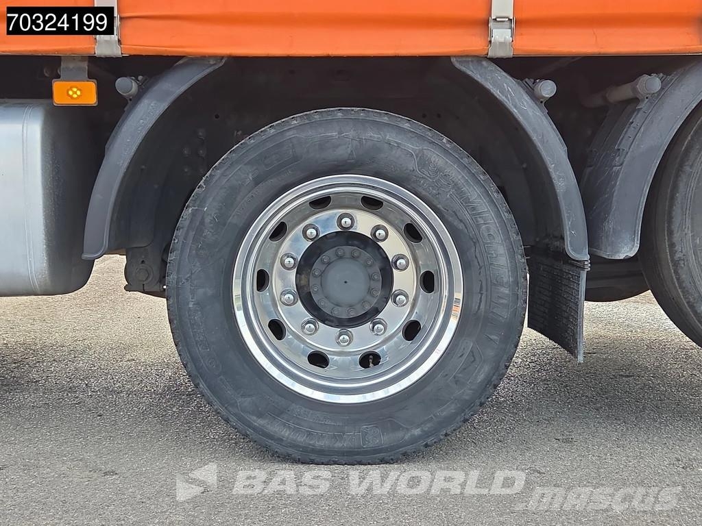 Renault T 480 T 6X2 Retarder Lift Axle Full Air Tailgate A Camiones de caja de lona