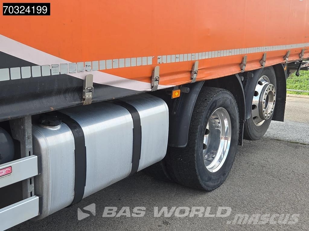 Renault T 480 T 6X2 Retarder Lift Axle Full Air Tailgate A Camiones de caja de lona