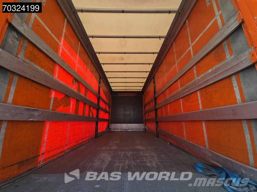 Renault T 480 T 6X2 Retarder Lift Axle Full Air Tailgate A Camiones de caja de lona