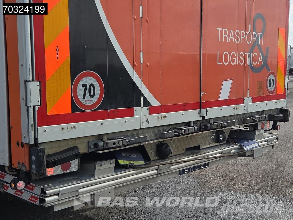 Renault T 480 T 6X2 Retarder Lift Axle Full Air Tailgate A شاحنات بغطاء جانبي