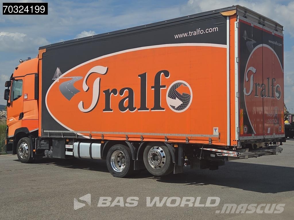 Renault T 480 T 6X2 Retarder Lift Axle Full Air Tailgate A شاحنات بغطاء جانبي