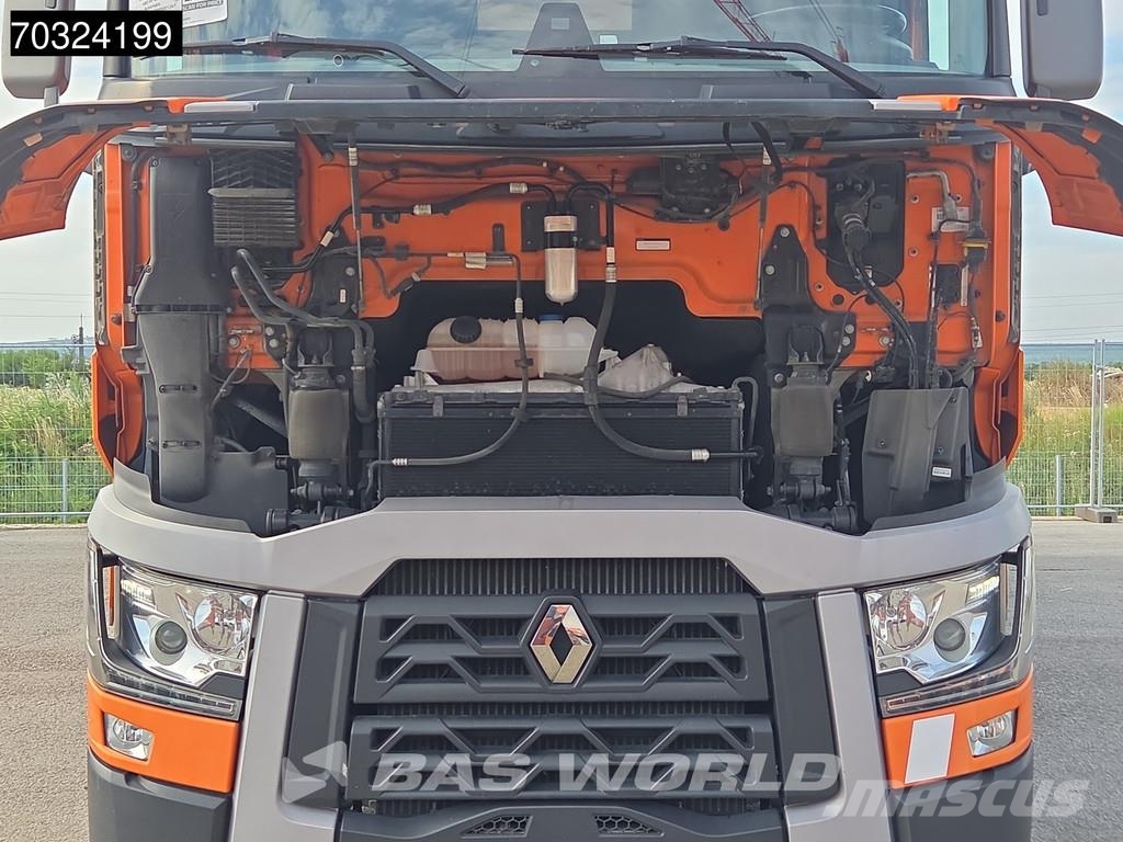 Renault T 480 T 6X2 Retarder Lift Axle Full Air Tailgate A شاحنات بغطاء جانبي