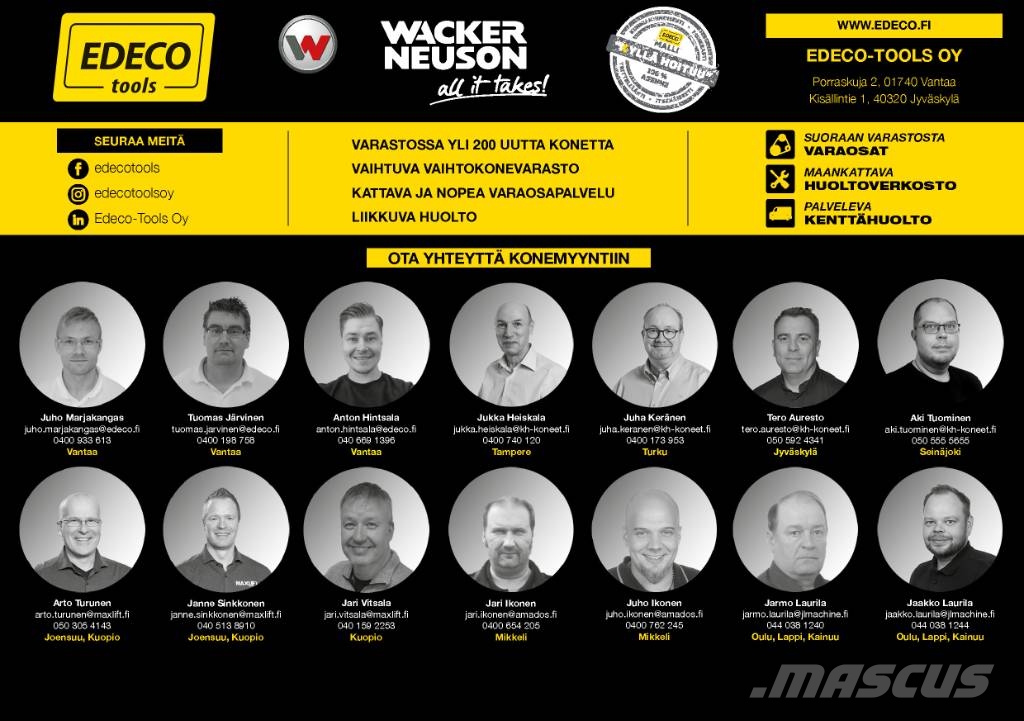 Wacker Neuson 6503-2 Pyöräkaivukoneet