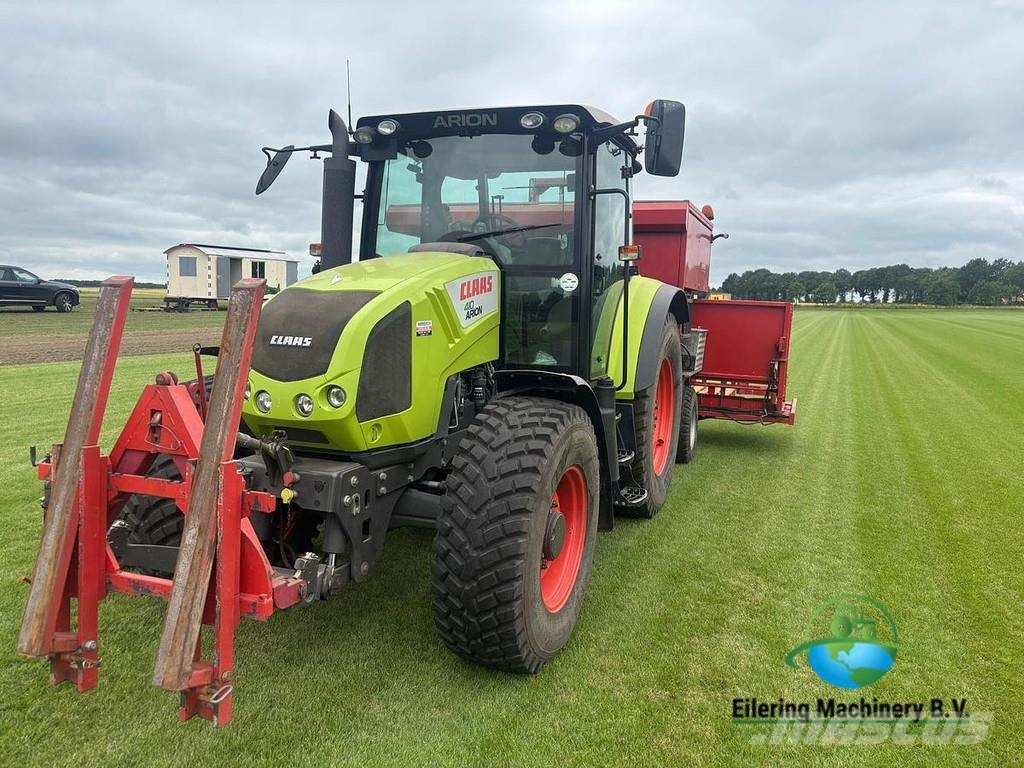  Van Vuuren TurfTick 2300 Claas Arion 410 Traktoren