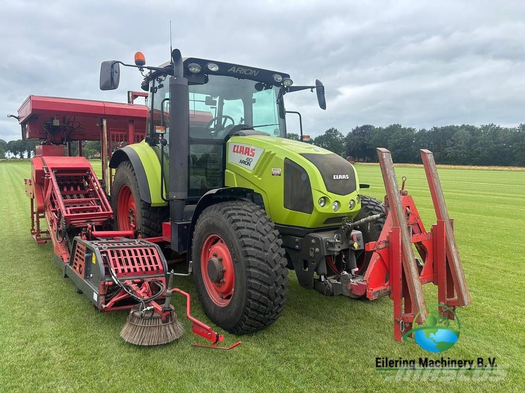  Van Vuuren TurfTick 2300 Claas Arion 410 Traktoren