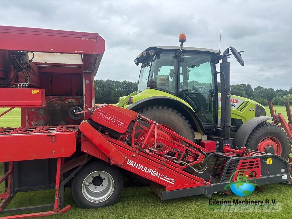  Van Vuuren TurfTick 2300 Claas Arion 410 Traktoren