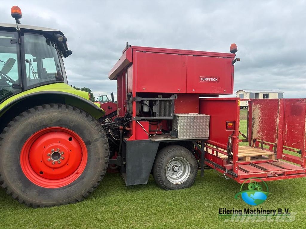  Van Vuuren TurfTick 2300 Claas Arion 410 Traktoren