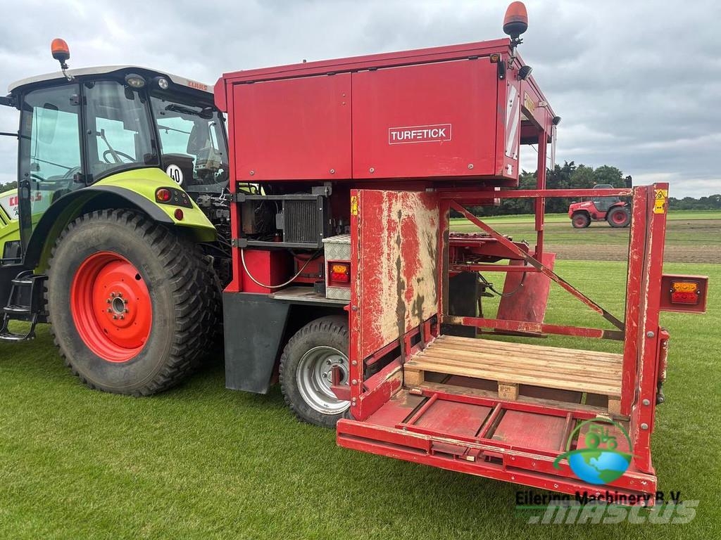  Van Vuuren TurfTick 2300 Claas Arion 410 Traktoren