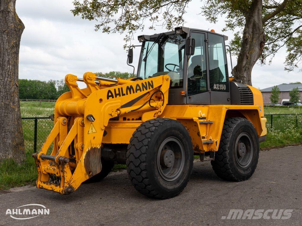Ahlmann AZ 150 Gumikerekes homlokrakodók