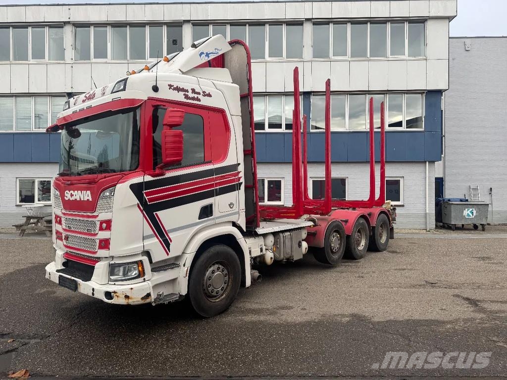 Scania R650 V8 NGS XT 8X4 EURO 6, 2019, Groot-Ammers, Hollandia ...