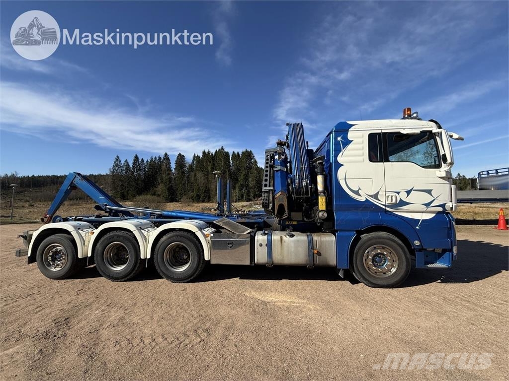 MAN TGX 35.480 8X4-4 BL Camiones grúa