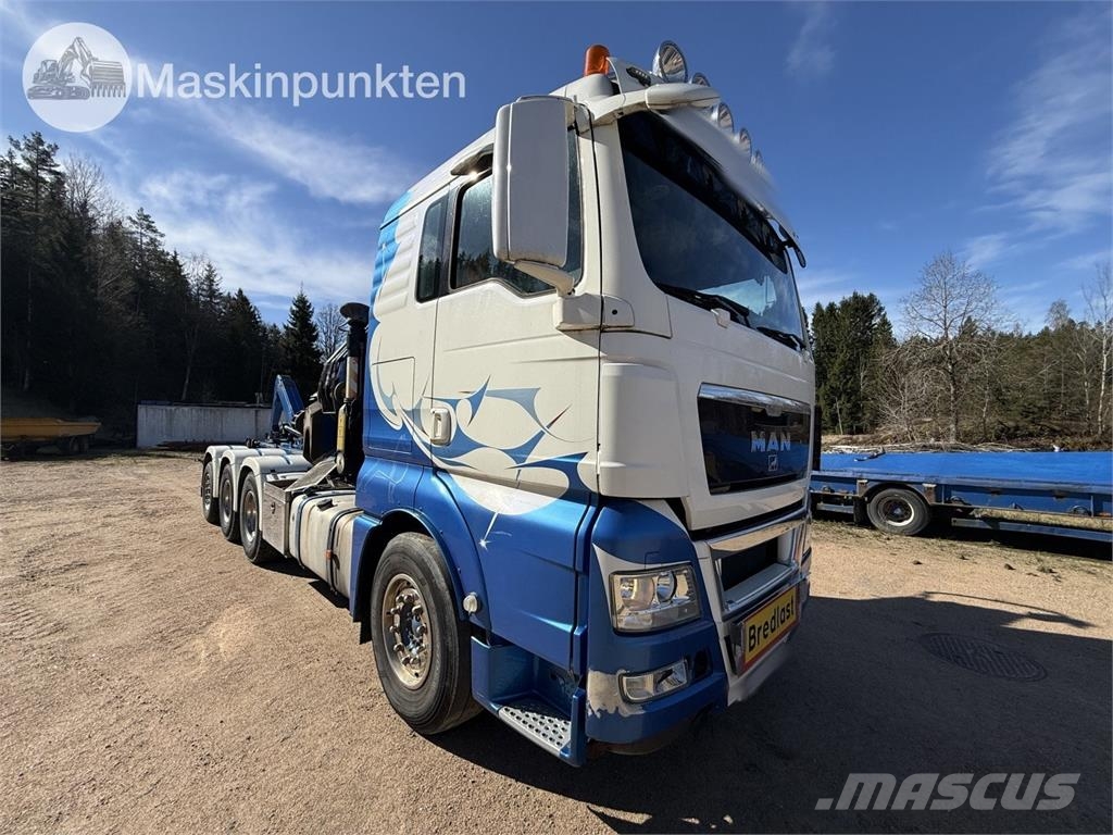 MAN TGX 35.480 8X4-4 BL Camiones grúa