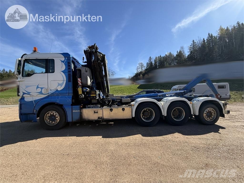 MAN TGX 35.480 8X4-4 BL Camiones grúa