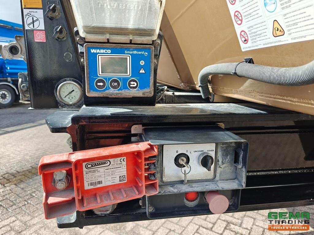 Benalu C39 10C 2AB AluBox/AluChassis 28m³ - Electric Tarp Kiper poluprikolice
