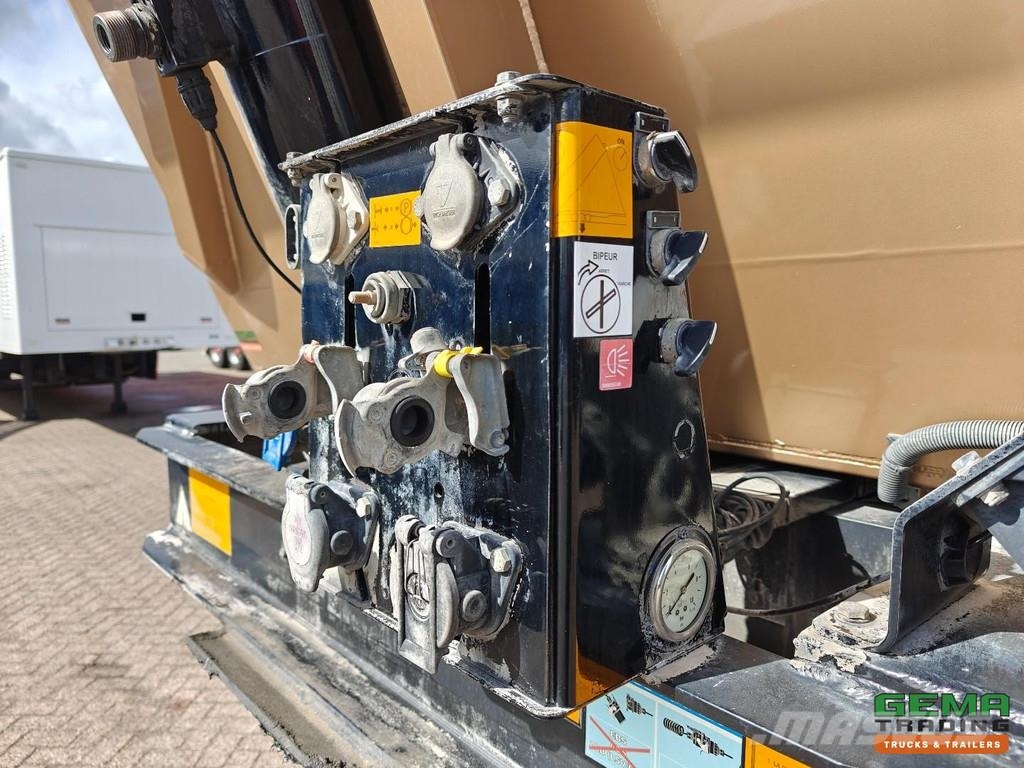 Benalu C39 10C 2AB AluBox/AluChassis 28m³ - Electric Tarp Ανατρεπόμενες ημιρυμούλκες