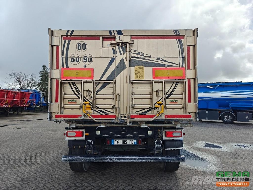 Benalu C39 10C 2AB AluBox/AluChassis 28m³ - Electric Tarp Ανατρεπόμενες ημιρυμούλκες