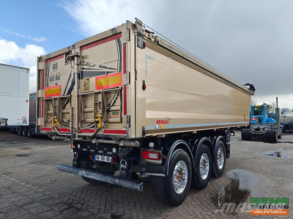 Benalu C39 10C 2AB AluBox/AluChassis 28m³ - Electric Tarp Ανατρεπόμενες ημιρυμούλκες