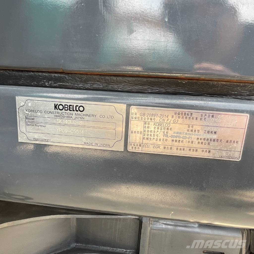 Kobelco SK 140 Minigraafmachines < 7t