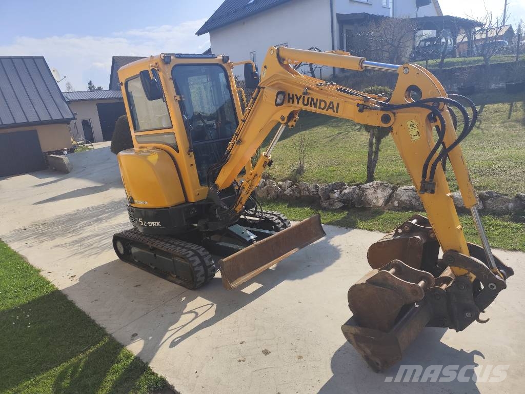 Hyundai Robex 25 Z-9 AK Minibagger < 7t