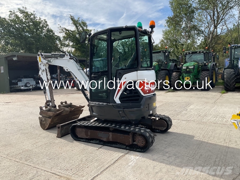 Bobcat E 27z Mini ekskavatörler, 7 tona dek