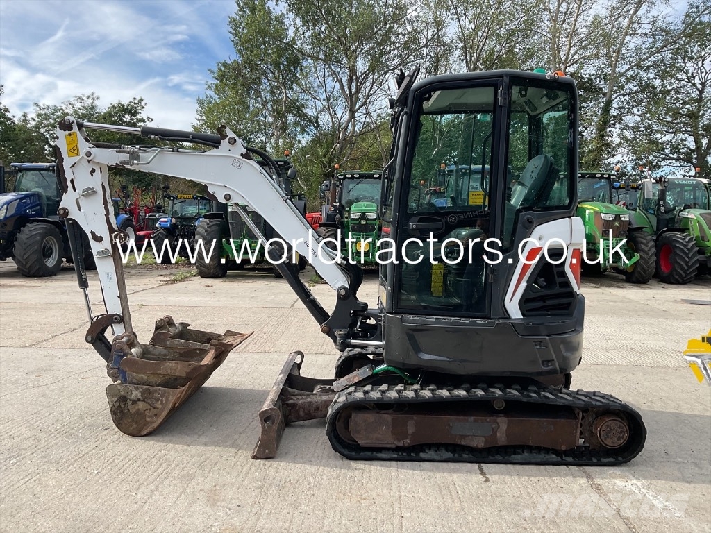 Bobcat E 27z Mini ekskavatörler, 7 tona dek