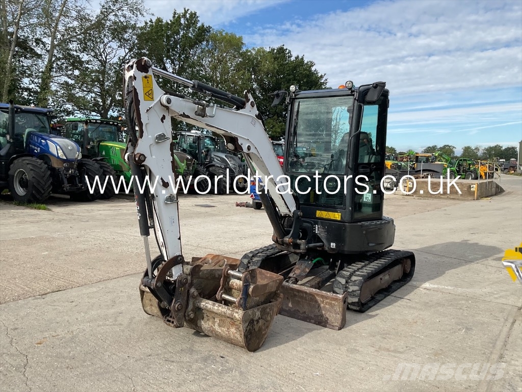 Bobcat E 27z Mini ekskavatörler, 7 tona dek