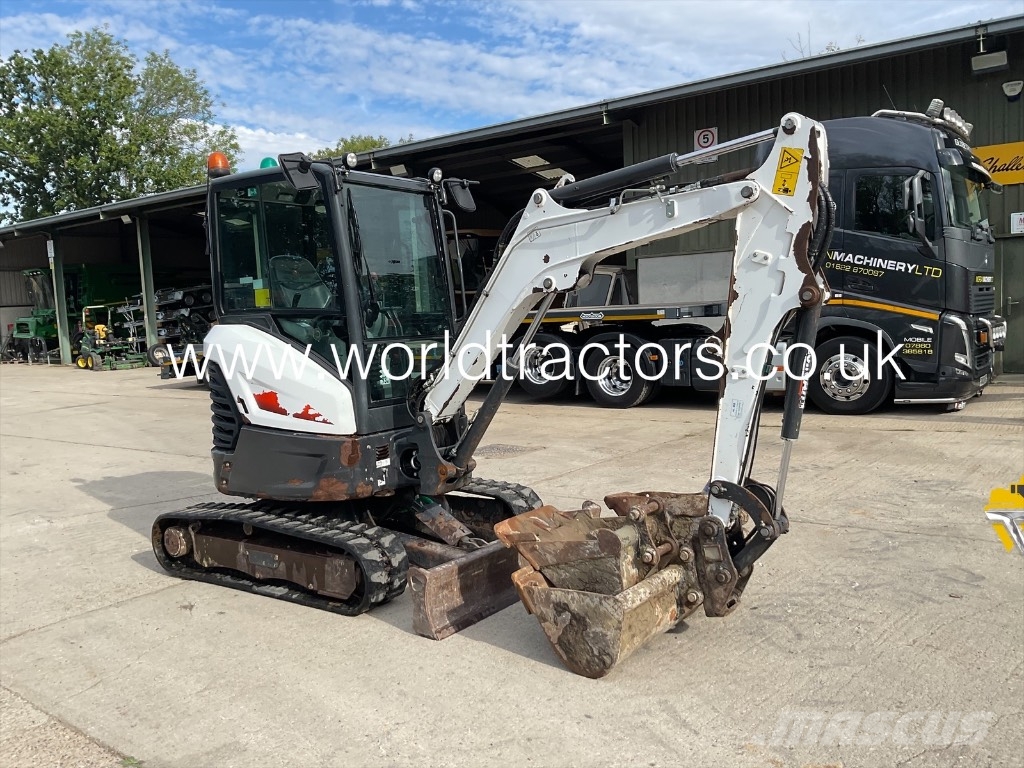 Bobcat E 27z Mini ekskavatörler, 7 tona dek
