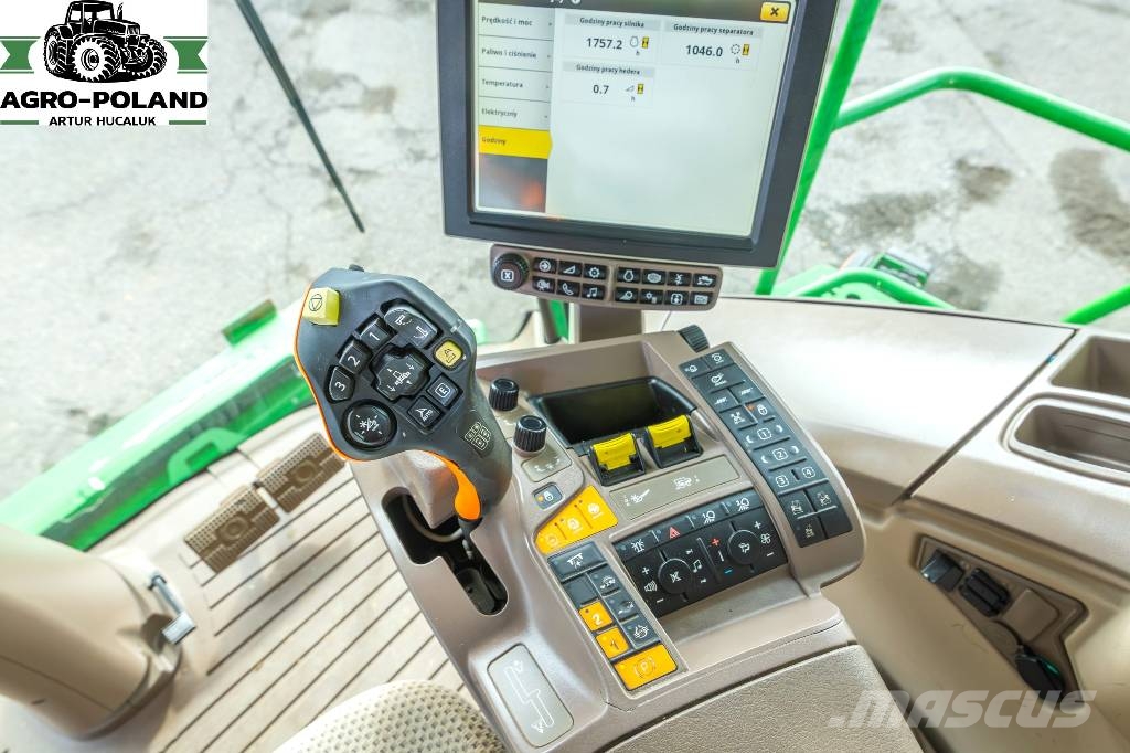 John Deere S780i HILLMASTER - 4X4 - 1046 h - GPS + VARIO 630 Kombinované zberacie stroje