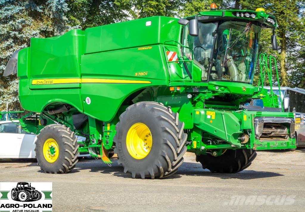 John Deere S780i HILLMASTER - 4X4 - 1046 h - GPS + VARIO 630 Kombinované zberacie stroje