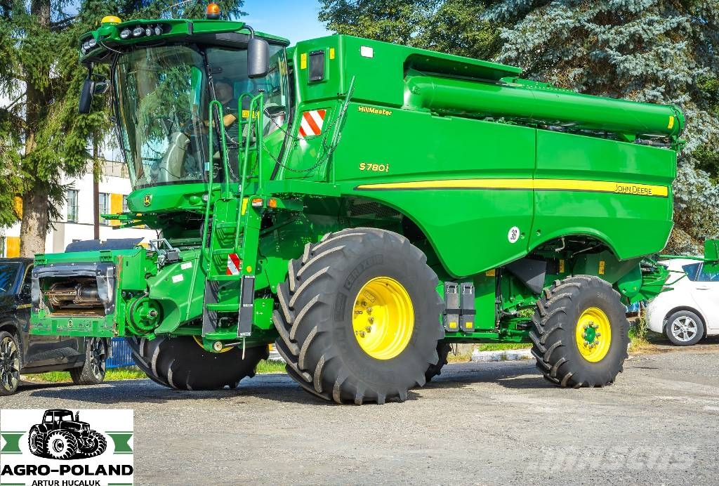 John Deere S780i HILLMASTER - 4X4 - 1046 h - GPS + VARIO 630 Kombinované zberacie stroje