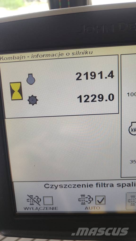John Deere T 660 Skurtreskere