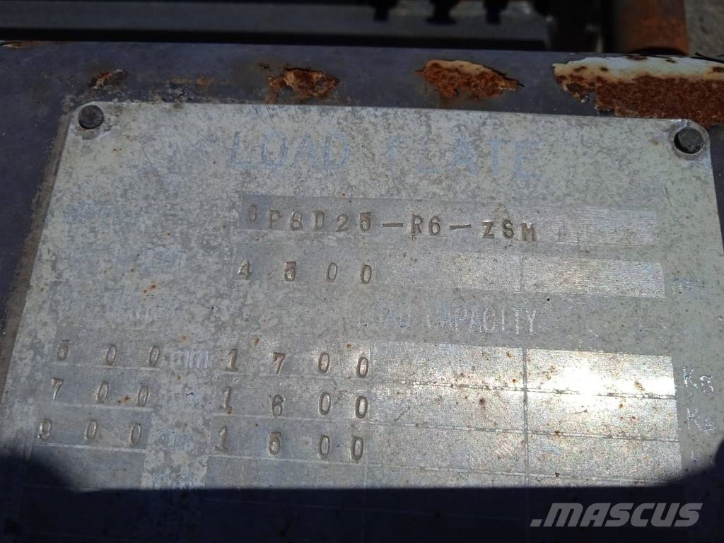 Fahel CPQD25-R6 ZSM Περονοφόρα ανυψωτικά κλαρκ με φυσικό αέριο LPG