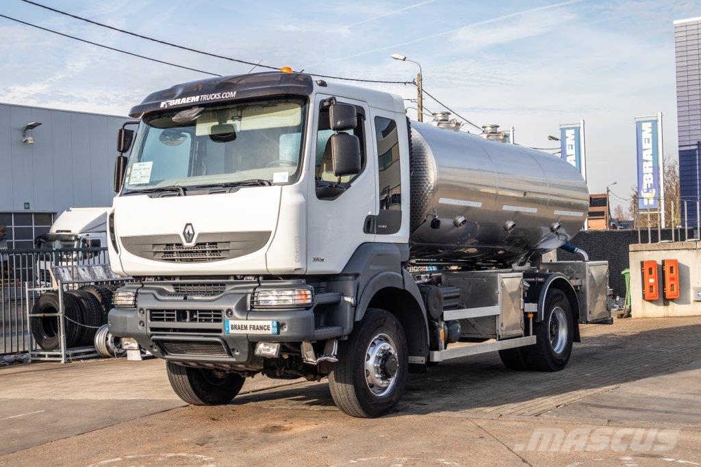 Renault KERAX 380+MAGYAR INOX 11000L/3COMP./MELK/LAIT/MILC Motrici cisterna