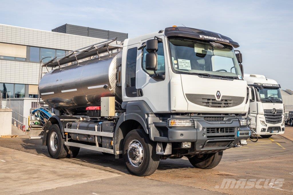 Renault KERAX 380+MAGYAR INOX 11000L/3COMP./MELK/LAIT/MILC Motrici cisterna
