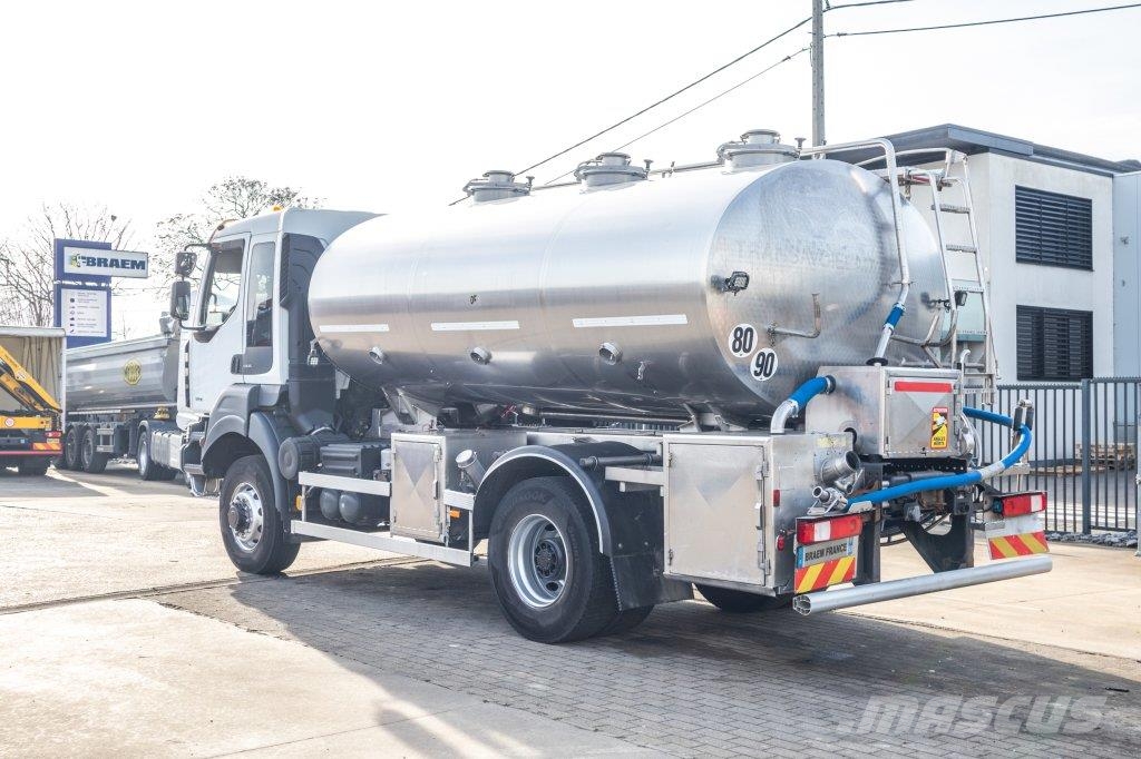 Renault KERAX 380+MAGYAR INOX 11000L/3COMP./MELK/LAIT/MILC Motrici cisterna