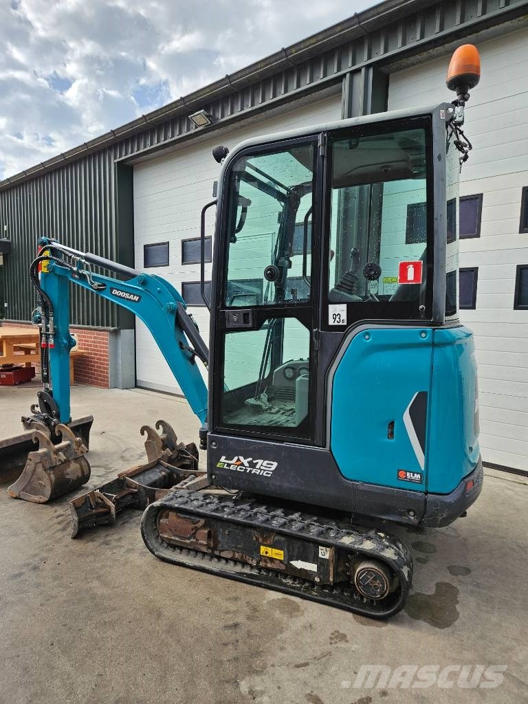 Doosan dx19 e Miniexcavadoras
