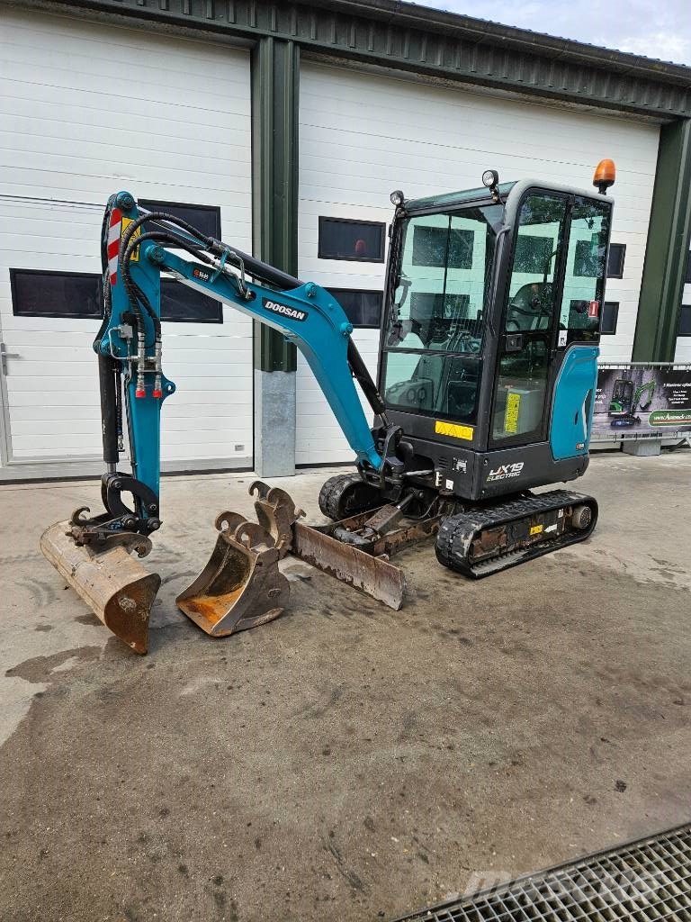 Doosan dx19 e Miniexcavadoras