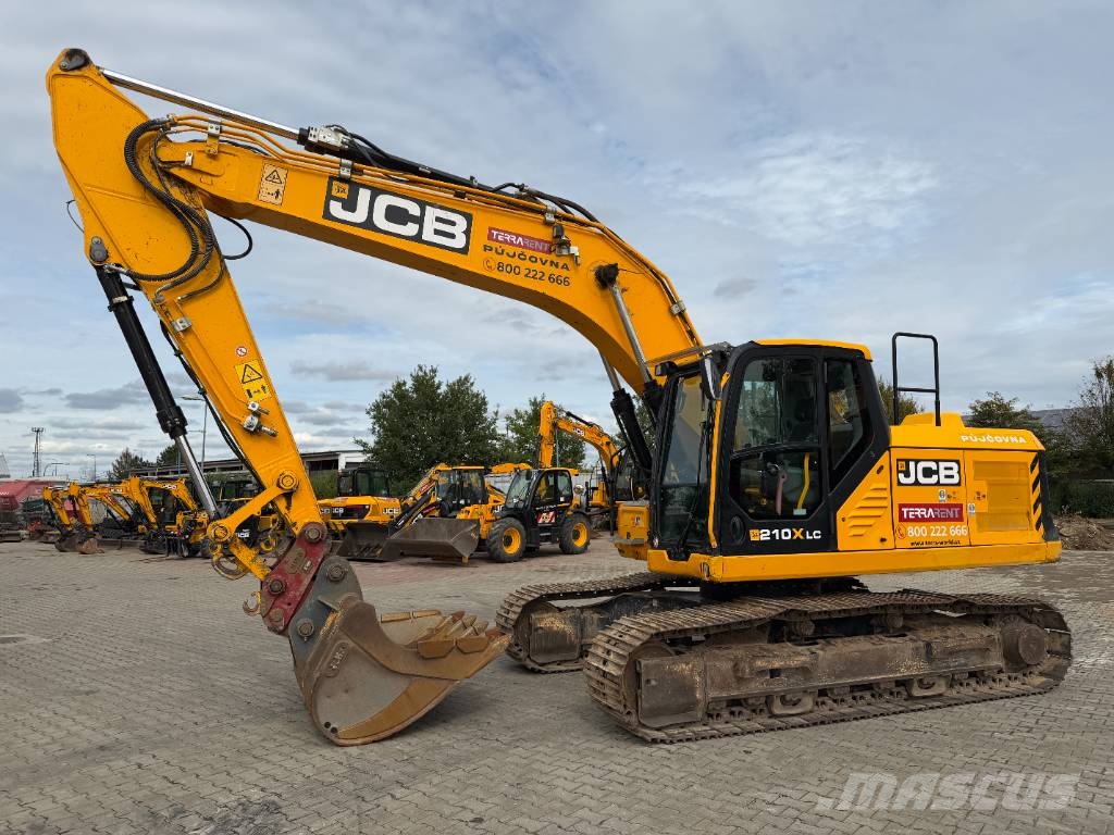 JCB 210X Kāpurķēžu ekskavatori