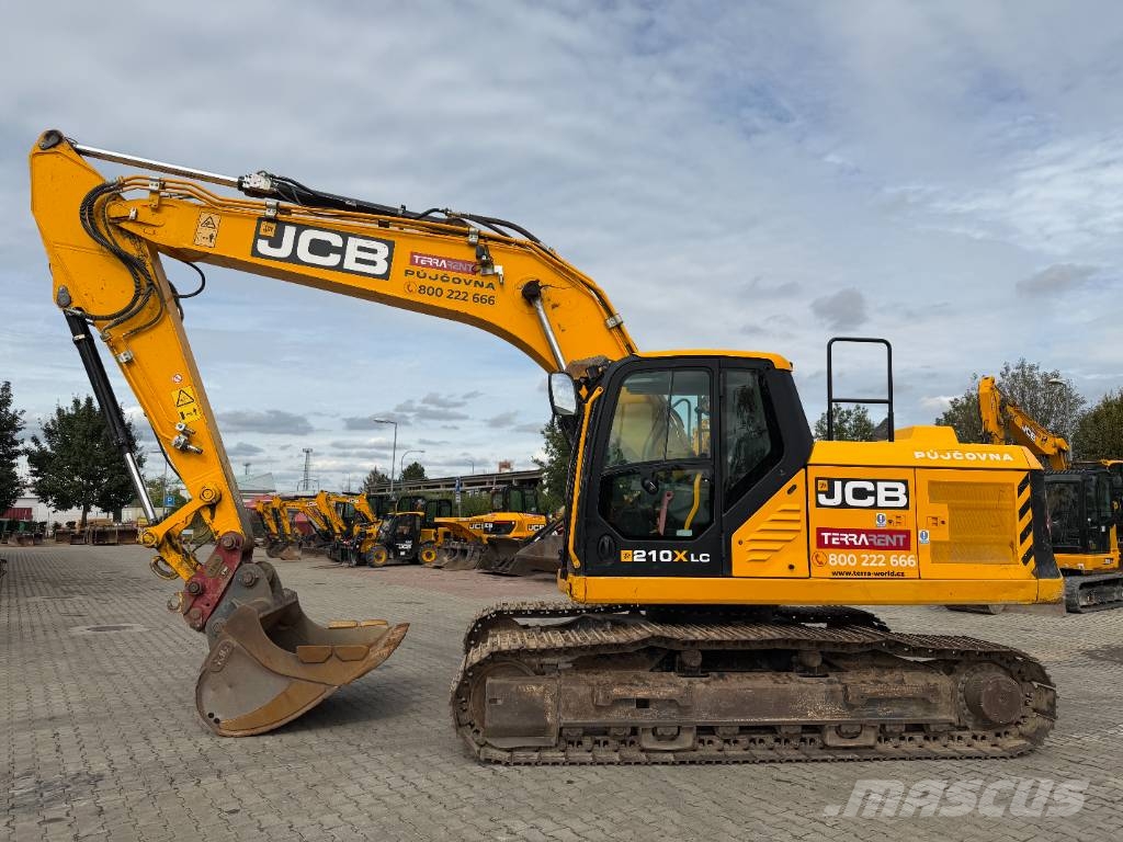 JCB 210X Kāpurķēžu ekskavatori