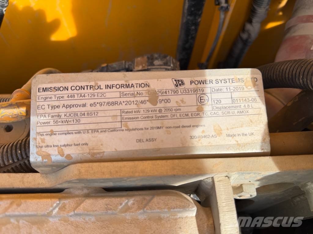JCB 210X Kāpurķēžu ekskavatori