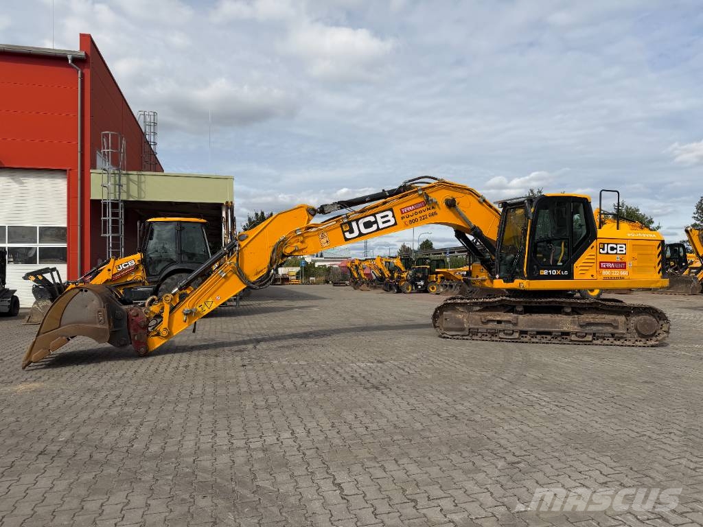 JCB 210X Kāpurķēžu ekskavatori