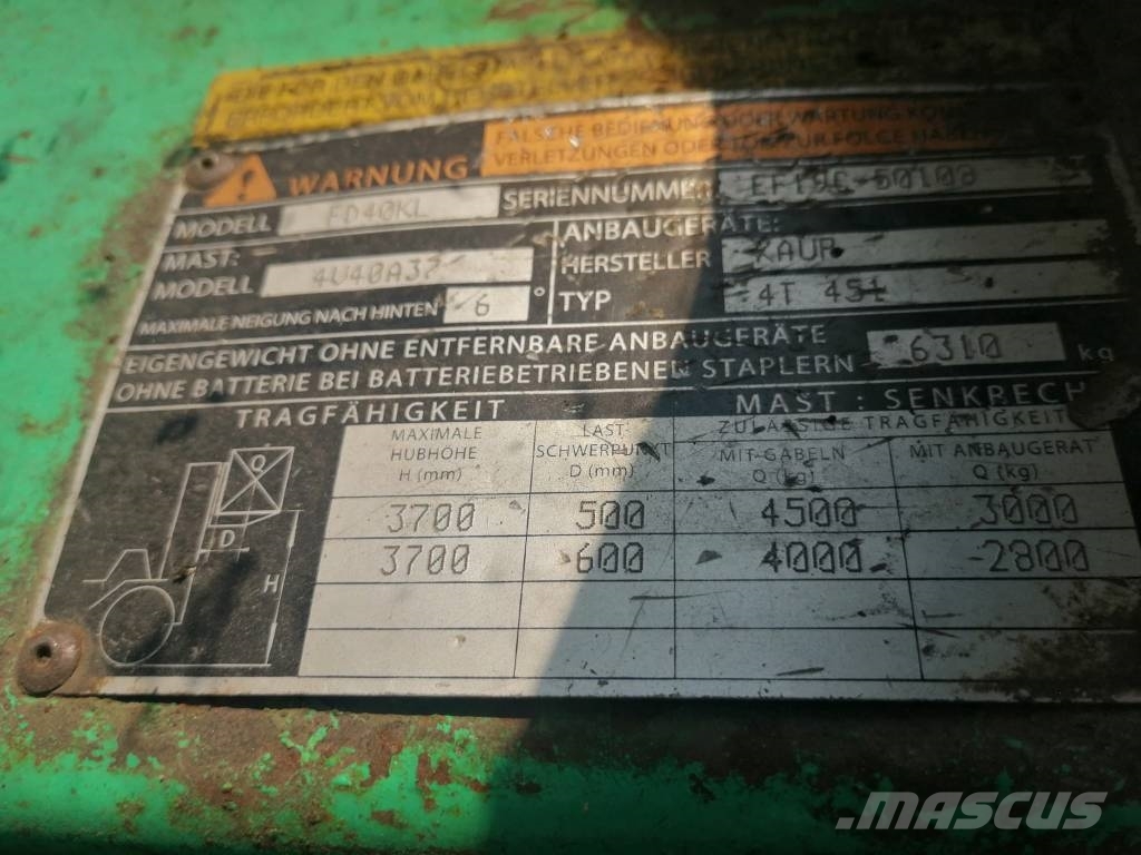 Mitsubishi FD40 Дизелови камиони